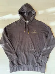 ト2511-②-5363 プーマ×ハンコペンハーゲン　コラボ　パーカー　フーディ　グレー　US S