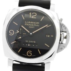 パネライ PANERAI PAM00533 ルミノール 10デイズ GMT アッチャイオ 自動巻き メンズ良品箱・保証書付き_896044