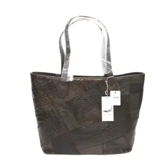 クロコダイル LB-7001 パッチワーク トートバッグ 天ファスナー トート