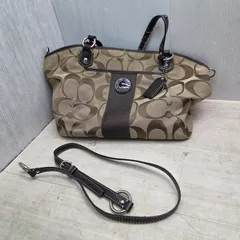 11 S99737 COACH コーチ シグネチャー 2way ショルダーバッグ F19203 鞄 レディース
