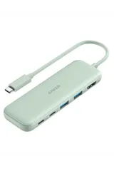 新品 Anker 332 USB-C ハブ (5-in-1) グリーン 100W USB PD対応 4K HDMIポート5Gbps 高速データ転送 USB-C/USB-Aポート搭載