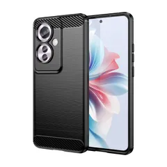 新品 Gosento For OPPO Reno11 A ケース シリコン OPPO Reno 11 A 衝撃吸収カバー 防指紋 OPPO Reno 11A カバー (ブラック)