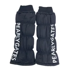 PEARLY GATES パーリーゲイツ  裏フリース レッグウォーマー  ネイビー系  [240101412223] ゴルフウェア ストスト