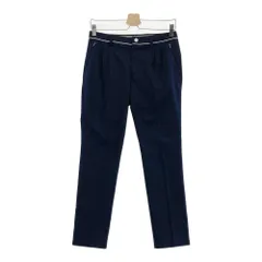 サイズ：M TAYLOR MADE テーラーメイド  シアサッカー ロングパンツ ギンガムチェック柄 ネイビー系 [240101550810] ゴルフウェア メンズ ストスト