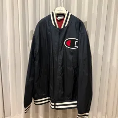 チャンピオン Champion ネイビー ベースボール ジャケット XL