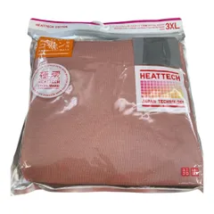 F-012-10【未開封】ユニクロ　ヒートテック　エクストラウォームコットンタートルネック（長袖）3XL　ピンク