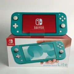 ■■Nintendo ニンテンドウ Switch LITE ニンテンドウスイッチライト 任天堂 ターコイズ 動作品/付属品完備