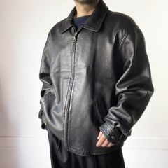 90s]St.John's Bay ドリズラー型 レザージャケット - メルカリ