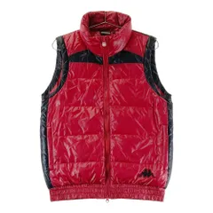 サイズ：M KAPPA GOLF カッパゴルフ  ダウンベスト  レッド系 [240101423610] ゴルフウェア メンズ ストスト