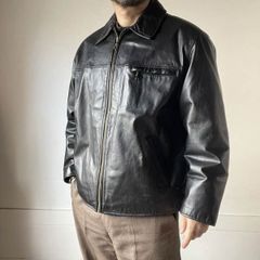 40s 50s イタリア軍 実物 モーターサイクル ジャケット ライダース L