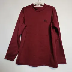 POINT ZERO 長袖Tシャツ バーガンディ 95サイズ 冬 511209