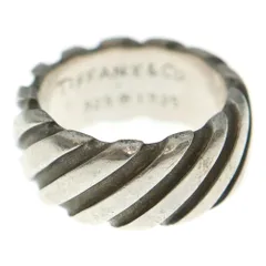 TIFFANY & Co. (ティファニー) ツイスト トルネード リング Ag925 SV シルバー 指輪