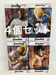 未開封 ワンピース Grandista MONKEY.D.LUFFY GEAR5-II SABO PORTGAS.D.ACE SHANKS 各種4個セット フィギュア ONE PIECE LFJ354 f099