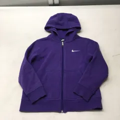送料無料★NIKE ナイキ★スウェットパーカー★紫★ジップパーカー★キッズ　子供　XSサイズ 135 #50807sbt