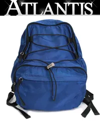 プラダ PRADA リュックサック バックパック ナイロン 青 【72196】