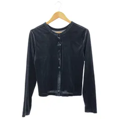 JOURNAL STANDARD relume (ジャーナルスタンダードレリューム) ★★ ③ 24070462808030 シアーベロア2WAYカーディガン - レディース ネイビー FREE