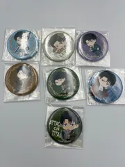 進撃の巨人 缶バッジ　リヴァイ　7個セット