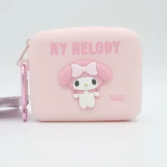 【未使用アウトレット20％OFF】 マイメロディ サンリオ シリコーン素材のミニポーチ ポーチ ミニ 小物入れ ケース シリコンポーチ シリコン キーホルダー ホルダー キャラクター グッズ おしゃれ