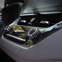 トヨタ車対応 エアコンダイヤルカバー 2個セット｜アルミ合金製 内装アクセサリー ドレスアップに最適（ヤリス／ヤリスクロス／カローラシリーズ対応）
