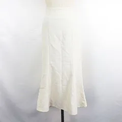 ローリーズファーム LOWRYS FARM スカート ボトムス ロング丈 マキシ丈 マーメイド S アイボリー ※EKM