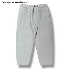 【Vivienne Westwood MAN】希少　一点物　タックウールパンツ 46のサムネイル