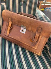 【ヴィンテージ】レトロ　皮鞄