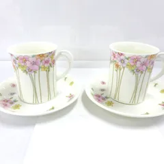 NARUMI ナルミ ボーンチャイナ カップ＆ソーサー ペア　公田店