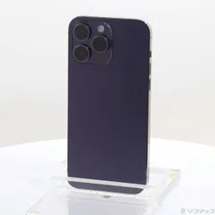 〔中古品〕 iPhone14 Pro Max 1TB ディープパープル MQ9N3J／A SIMフリー【269】