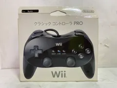 [中古ゲーム] Wii クラシックコントローラーPRO クロ