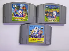 [中古ゲーム] ニンテンドー64用ソフト ドラえもん3本セット