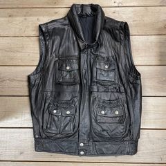 投稿7月10日までCOMME CA DU MODE MEN レザーベスト - メルカリ