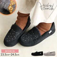【新品】 スエード モカシンシューズ レディース モカシン レディース ボア モコモコ ムートン ファー 暖かい 防寒 冬 あったか 裏起毛 シンプル スリッポン ぺたんこ 黒 ブラック 4550