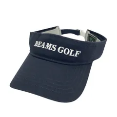 BEAMS GOLF ビームスゴルフ  サンバイザー  ネイビー系 57-59cm [240101559258] ゴルフウェア ストスト