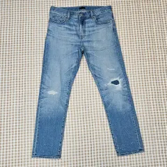 ユニクロ ストレッチ デニム ズボン メンズ 33