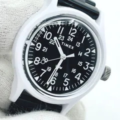 TIMEX　タイメックス　TW2V19900　オリジナルキャンパー　ブラック×ホワイト　クォーツ腕時計　ユニセックス
