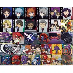 【全部揃ってます!!】にふぉるめーしょん 新世紀エヴァンゲリオン シールウエハース補完計画 [全32種セット(フルコンプ)] 食玩 玩具菓子 カード バンダイキャンディ 新品未使用【C】●