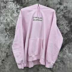 2025年最新】supreme ボックスロゴ パーカー ピンクの人気アイテム