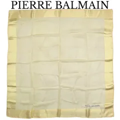 PIERRE BALMAIN　ピエールバルマン　大判スカーフ　ストール　シルク