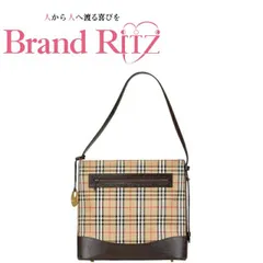    中古 バーバリー ショルダーバッグ ハンドバッグ ワンショルダーバッグ ABランク ノバチェック シャドーホース レディース BURBERRY 【送料無料】【西神店】