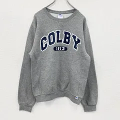 【3点以上まとめ買いで20%OFF】古着 used　00s～　RUSSELL ATHLETIC　スウェット/トレーナー　ヴィンテージ　灰色　グレー　Ｓサイズ