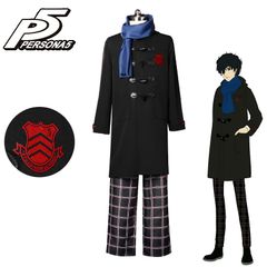 ペルソナ 5 雨宮蓮 校服コスプレ衣装一式 眼鏡付き - メルカリ
