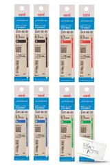 新品 三菱鉛筆 ボールペン 替芯 ジェットストリーム 多色多機能 SXR-80-05K 0.5mmﾎﾞｰﾙ 【替芯 4色×各2本（内訳：黒×2本，赤×2本，青×2本 緑×2本）】油性ボールペン替え芯 uni MITSUBISHI Pencil JETSTRE