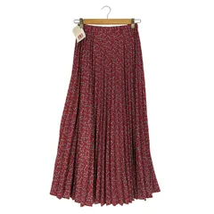 エヌナチュラルビューティーベーシック N.NATURAL BEAUTY BASIC レトロフラワープリーツスカート レディース JPN：M 