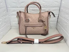 マイケルコース シグネチャー 2way ハンドバッグ　ピンク