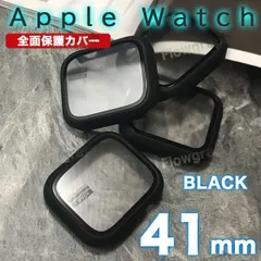 apple watch カバー アップルウォッチ カバー ベルト ケース AW-01 黒 41mm