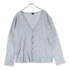 Paul Smith COLLECTION (ポールスミス コレクション) コットン Vネックカーディガン グレー PP-GT-85638のサムネイル