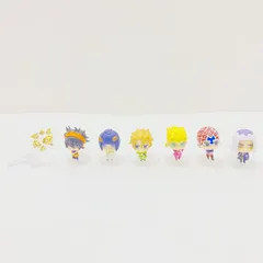 【中古】6体ｾｯﾄ)ｼﾞｮｼﾞｮの奇妙な冒険 黄金の風 ｶﾌﾟｾﾙﾌｨｷﾞｭｱｺﾚｸｼｮﾝ01　まとめセット[95]