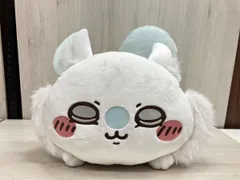 【タグ付き】ちいかわ　褒めろッ　モモンガだらけくじ　A賞:超BIG 寄り添いぬいぐるみ　グレイ・パーカー・サービス