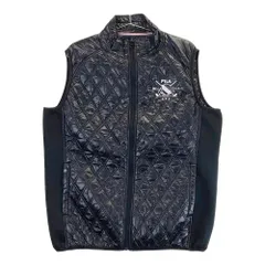 サイズ：LL FILA GOLF フィラゴルフ  中綿ベスト  ブラック系 [240101556697] ゴルフウェア レディース ストスト