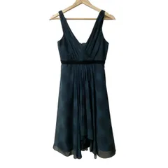 グレースコンチネンタル ワンピース サイズ36 S レディース美品  - ダークグリーン×グリーン×黒 ノースリーブ/ひざ丈/チェック柄